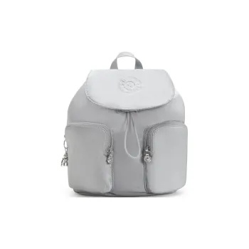 Kipling Polyamide Backpack Small Size Women's Silver