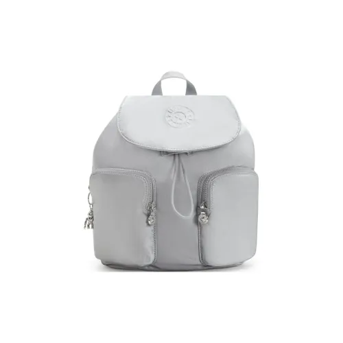 Pinko Polyamide Backpack Small Size Women's Silver