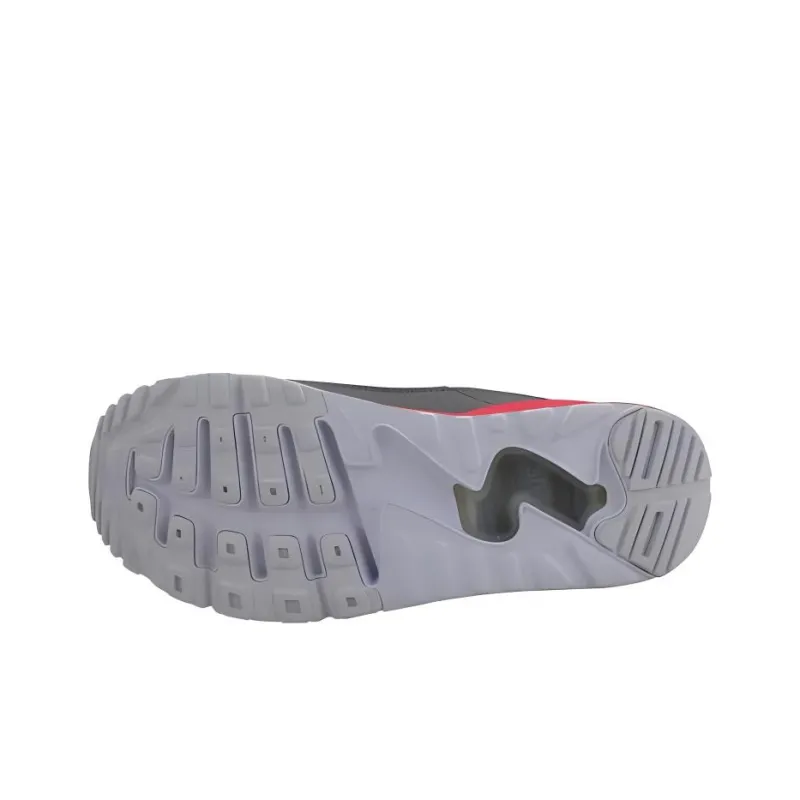 Nike Air Max 90 Ez White Dust Solar Red Black Women's-4
