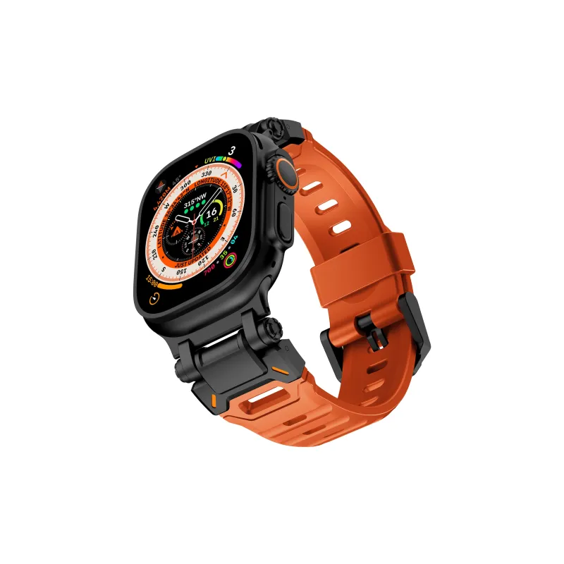 FZRT Apple Compatibility Watch Band FKM Fluoroelastomer Material-11