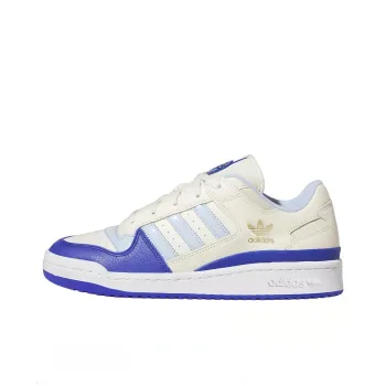 Adidas Originals Forum Low Classic Cream White Clear Sky Semi Lucid Blue