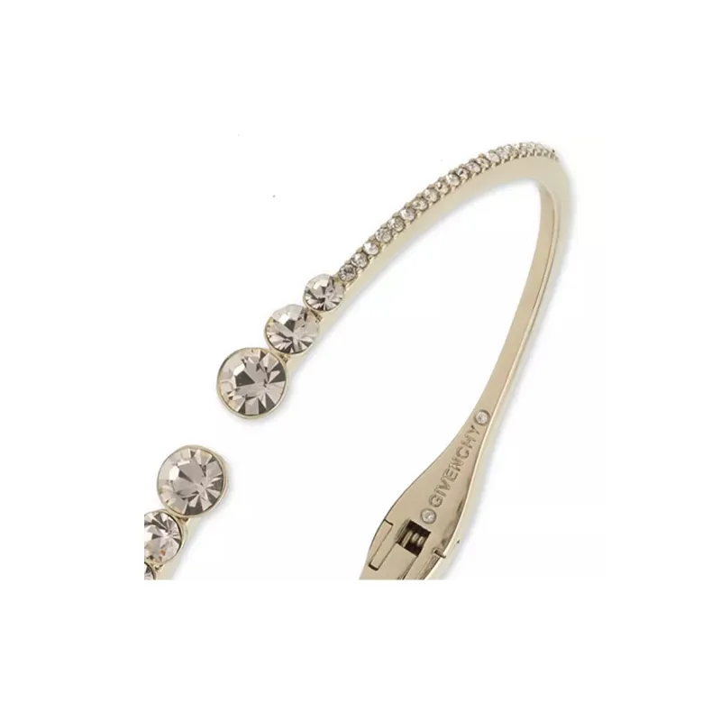 Givenchy Crystal Bangles Unisex Gold-1