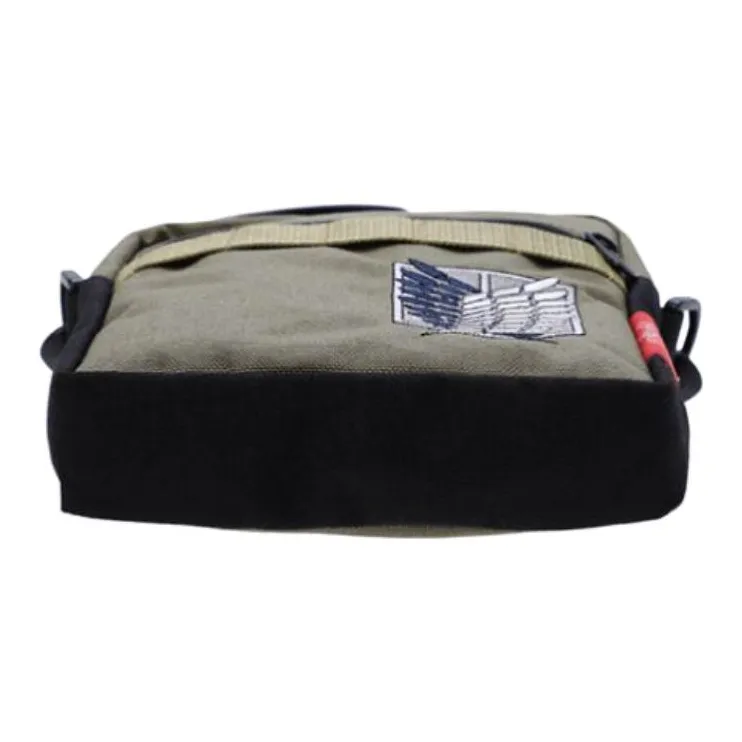 Manhattan Portage CORDURA Classic Fabric Shoulder Bag Crossbody Bag Extra Small Men's Khaki & Black-4