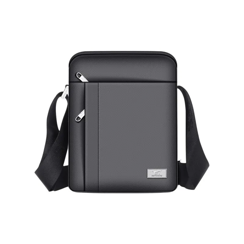 SEPTWOLVES Oxford Briefcase, Crossbody Bag Trumpets Men's Black-0
