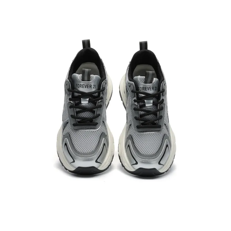FOREVER 21 Height Increasing Low Top Chunky Sneakers Women's-3