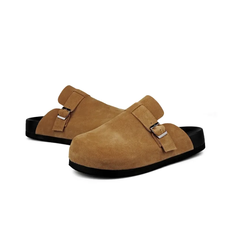 Craftsman Gang Abrasion Resistant Slip Resistant Wrap toe Slippers Unisex-12