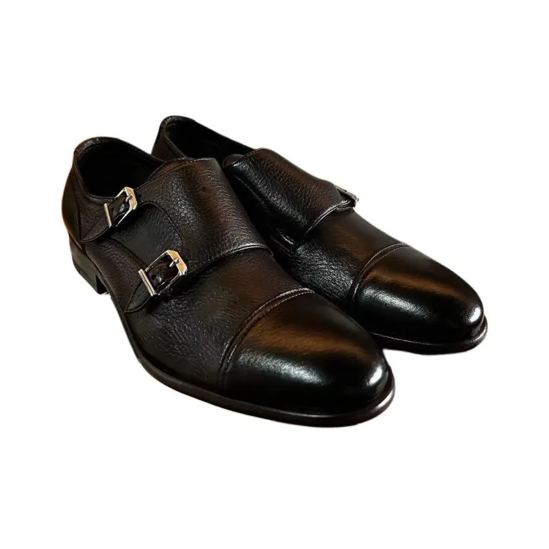 Moreschi Dress Shoes Men's Dark Brown-2