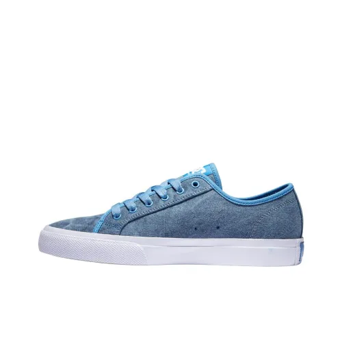 DC Shoes Canvas Shoes Men Low-Top Blue