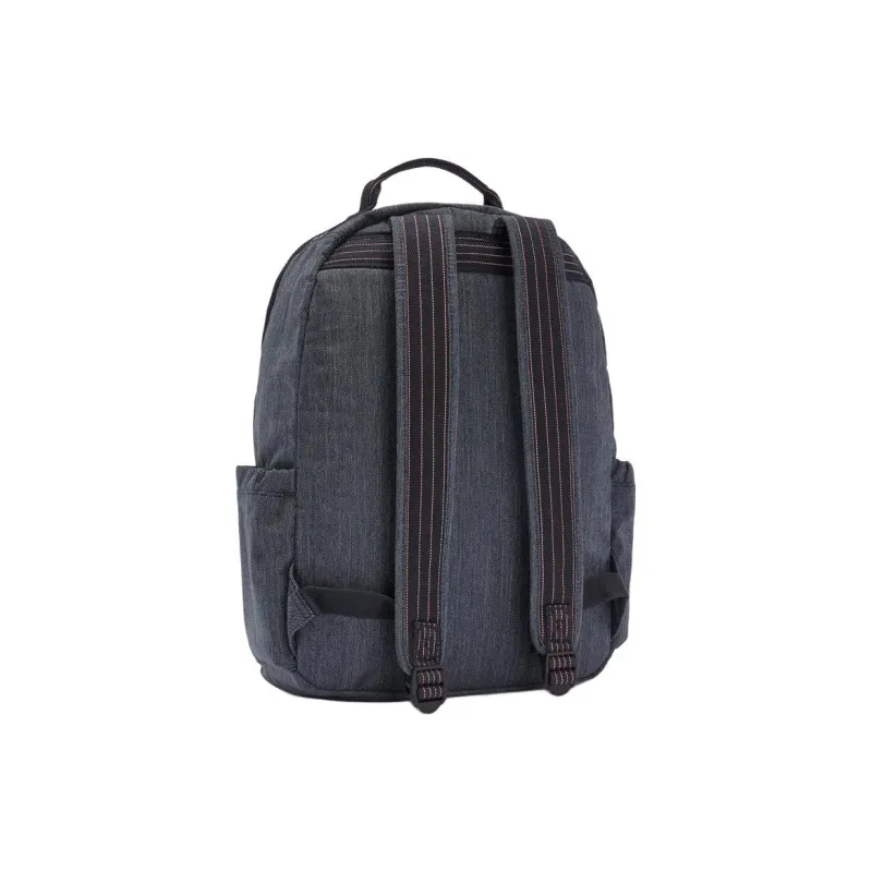 Kipling Polyester Backpack Large Size Men's Denim Blue-2