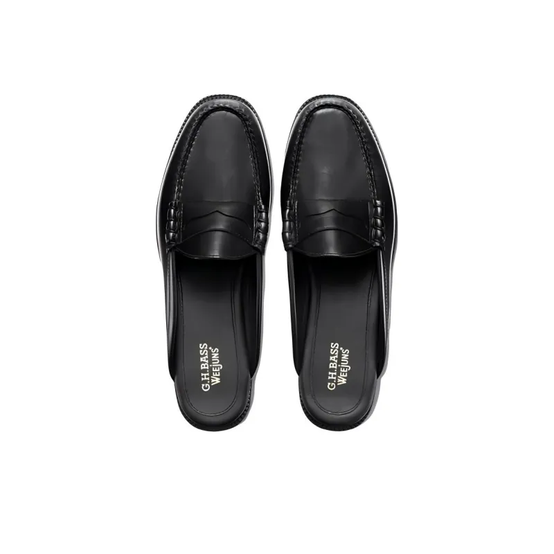 G.H. Bass & Co. Rubber Sole Slip-Resistant Wrap-toe Slippers Men's Black-3