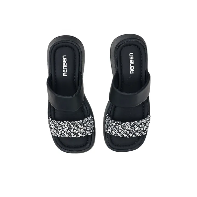Humanism 1986 Quiet Antibacterial Slide Slippers Women's-4