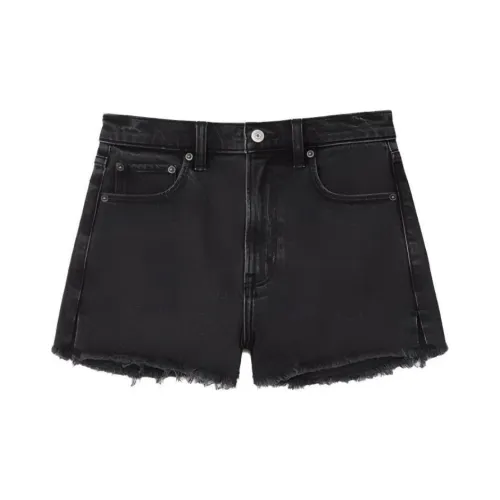 Abercrombie＆Fitch Denim Shorts Women's Black