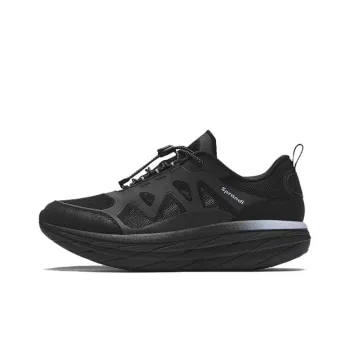 Sprandi Rolling Dome Lite Breathable Support Balance Lightweight Rebound Low Top Casual Running Shoes Women's Black
