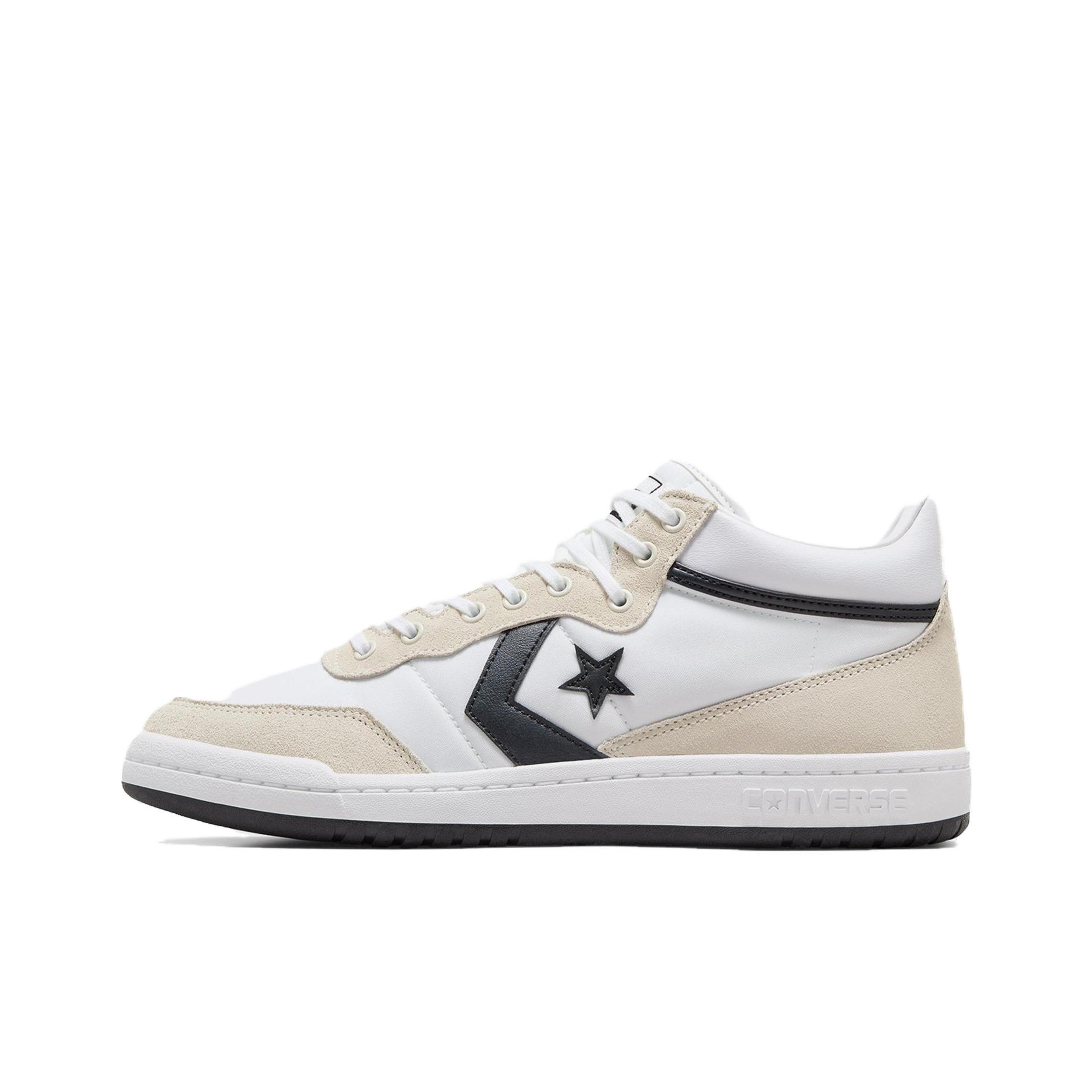 Fastbreak Converse Pro Mid White Black Egret Ecru US M 4.5 Cheap Rcj Jordan Outlet