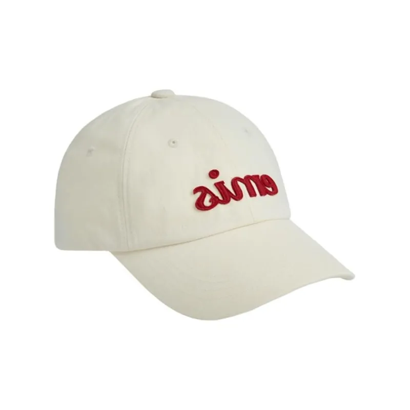Emis Cotton Baseball Caps Women's White-2