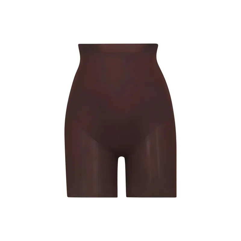 SKIMS BARELY THERE LOW-BACK SHORT Casual Shorts Women's COCOA/Brown-0