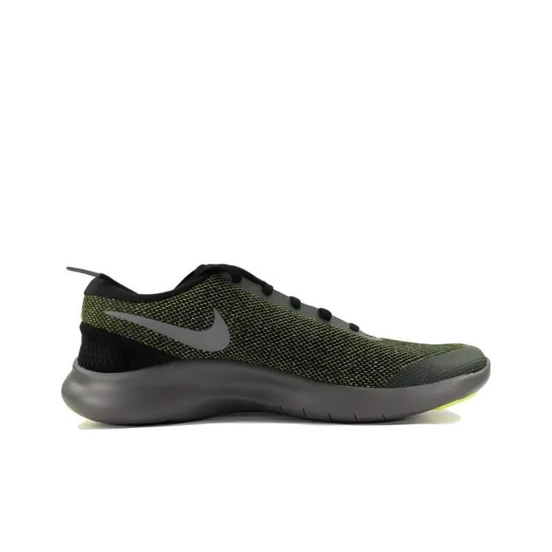 Nike Flex Experience Rn 7 Black Metallic Dark Grey Volt-1