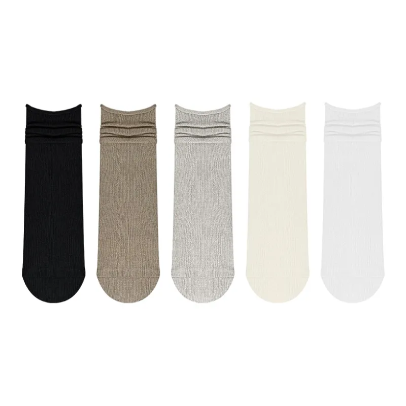 AOKANG Mid Calf Socks Women's 4 Pack-35