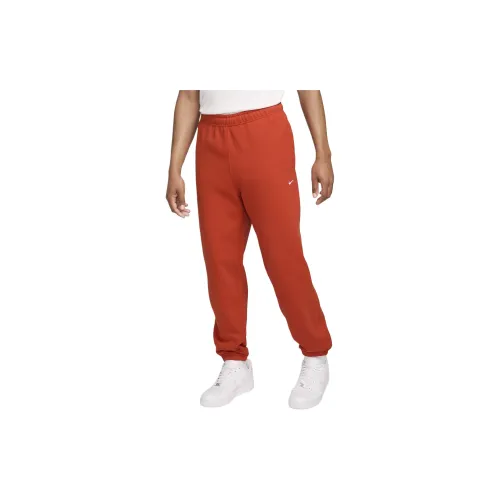 Nike Knitted Sweatpants Men Dragon Red/White