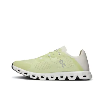 On Cloud 5 Coast Cushioning Low Top Casual Shoes Women's White Yellow