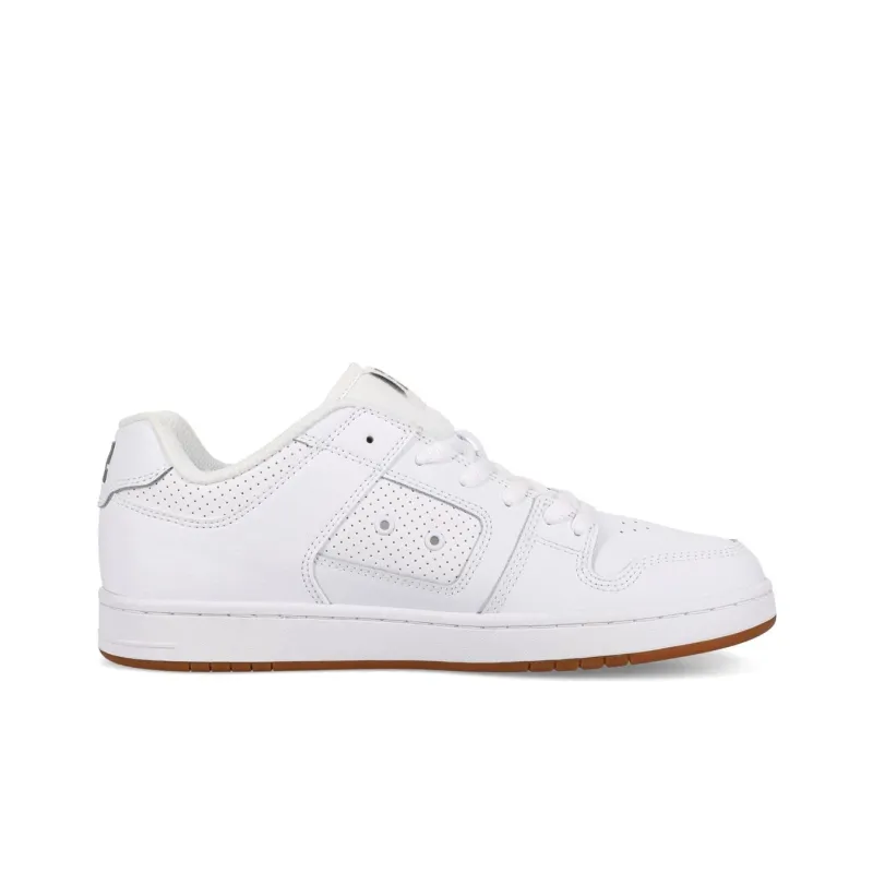 DC Shoes Low Top Skateboard Shoes Men's White-1