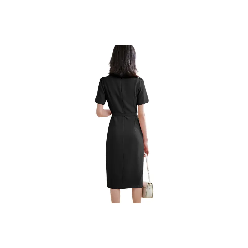 MISSSHINE Short Sleeved Dresses Women's-5