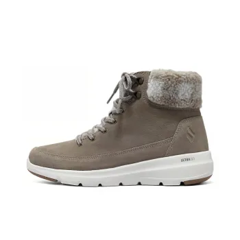 Skechers Thermal Waterproof Abrasion Resistant Cushioning Slip Resistant Ankle Length Snow Boots Women's Tan
