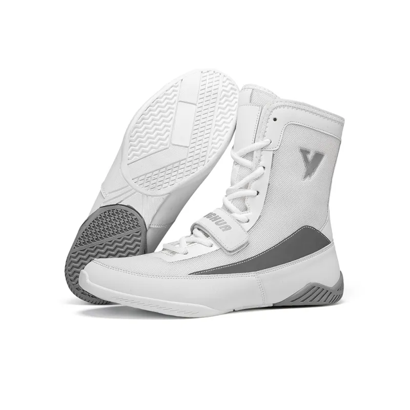 LOKWT Cushioned Slip-Resistant Abrasion-Resistant High-Top Training Shoes Men's-3