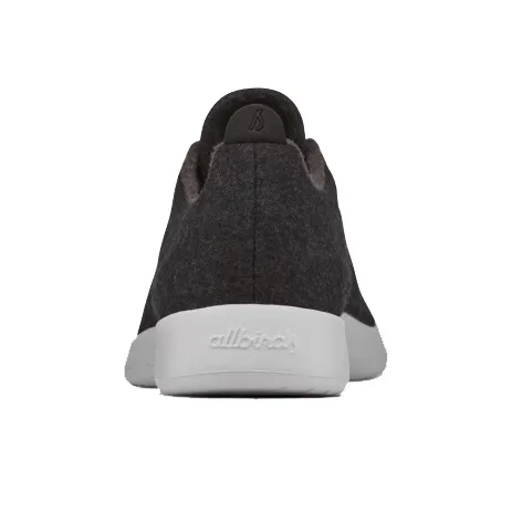 Allbirds Wool Runner Slip-Resistant Low-Top Sports Casual Shoes Women's Premium Black-2