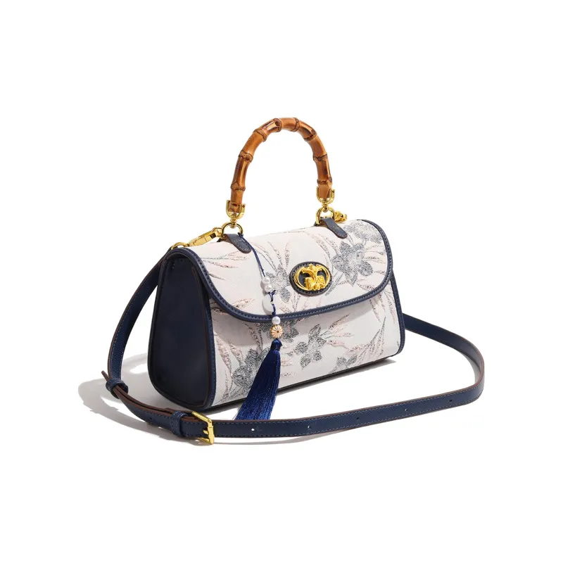 MISS GAIL Artificial Leather Shoulder Bag, Crossbody Bag, Handbag Regular Women's Blue-2
