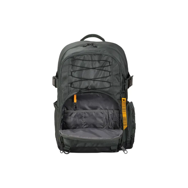 CAT Polyester Backpack Tubas Unisex Dark Gray/Black-2