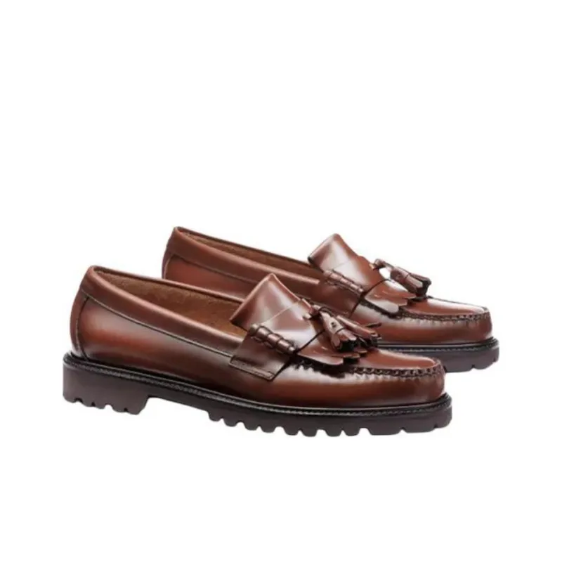 G.H. Bass & Co. Layton Lug Loafers Men's Brown-2
