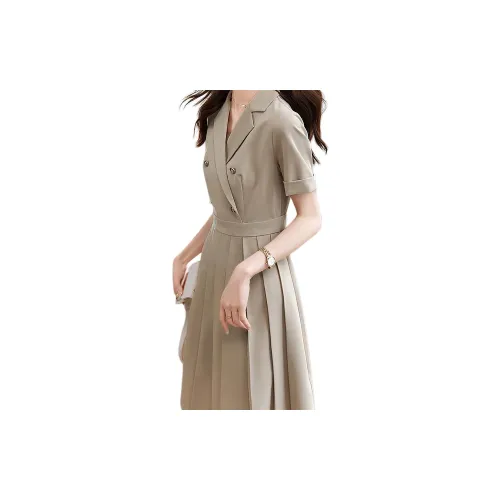 Mo Han Yi Mei Short-Sleeved Dresses Women's