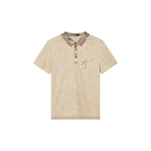 ANDREW MACKENZIE Polo Shirts Men Khaki