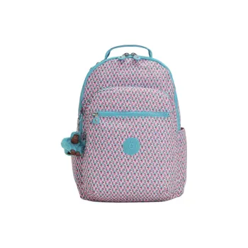 Kipling Recycled Polyester Backpack Large Size Women's Pink