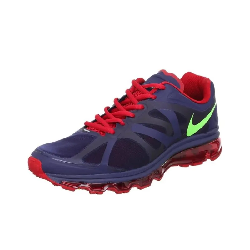 Nike Air Max+ 2012 Mid Navy/Electric Grn Gym Rd White-2
