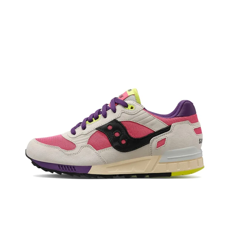saucony Shadow 5000 Beige Pink Purple-0
