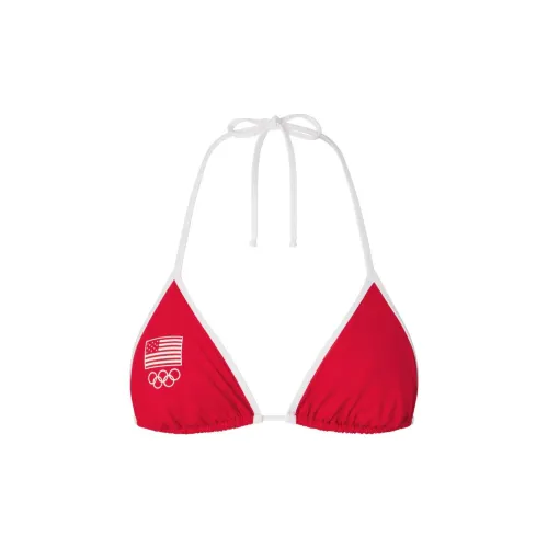 Skims USA Olympic Team Co-branded Bikinis Women's Red