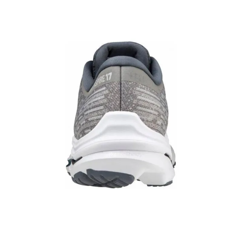 Mizuno Wave Inspire 17 Running Shoes Unisex Low-Top Gray-2