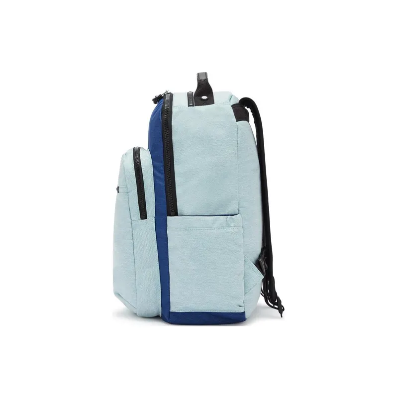 Kipling Polyester Backpack Large Size Men's Denim Blue-2