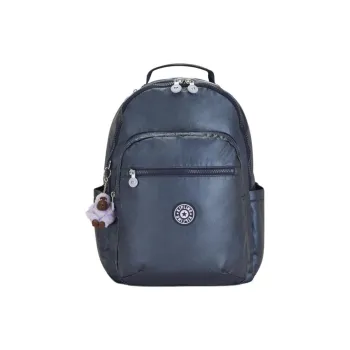 Kipling Polyamide Backpack Large Size Women's Blue
