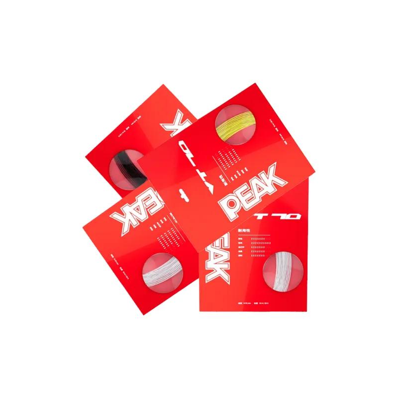 PEAK Stretchable And Durable Badminton String Professional Training Elasticity Durable Multiple Colors-10