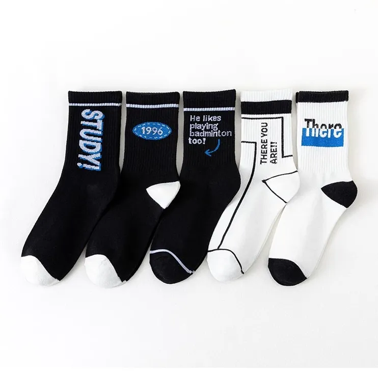 MIIOW Mid-Calf Socks Men's 5 Pack-3
