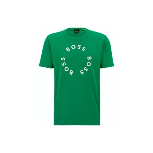 HUGO BOSS T-Shirts Men Green