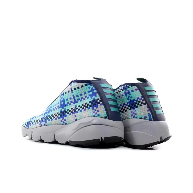 Nike Air Footscape Desert Chukka Midnight Navy/Hyper Jade Game Royal Metallic Silver-2