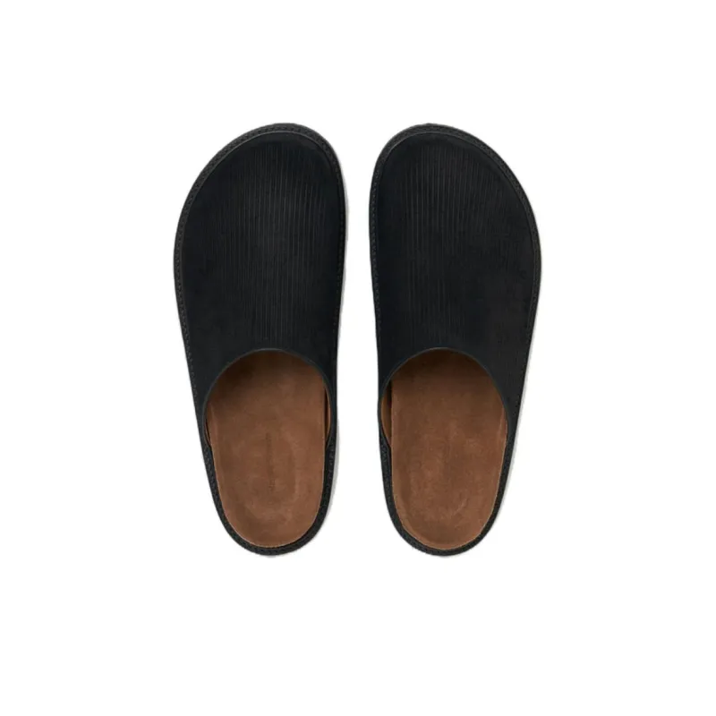 Hender Scheme Wrap-toe Slippers Men's Black-3