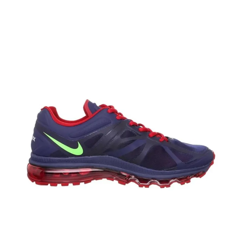 Nike Air Max+ 2012 Mid Navy/Electric Grn Gym Rd White-1