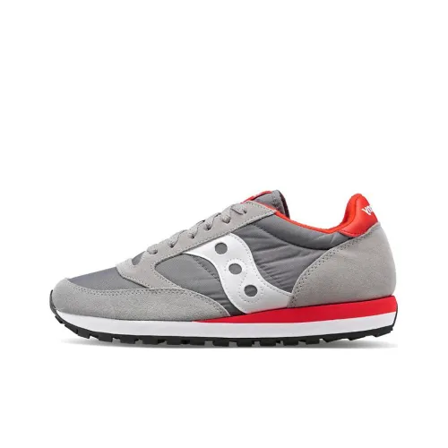 Saucony Jazz Original Running Shoes Men Low-Top Gray/Red