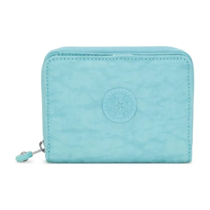 Kipling Recycled Polyamide Wallet Medium Size Women's Blue-0