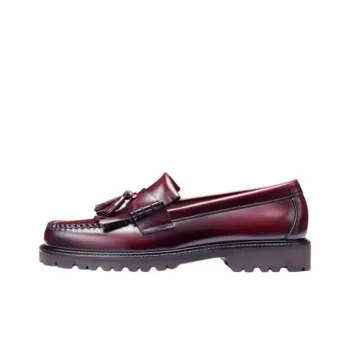 G.H. Bass & Co. Layton Lug Loafers Men's Burgundy